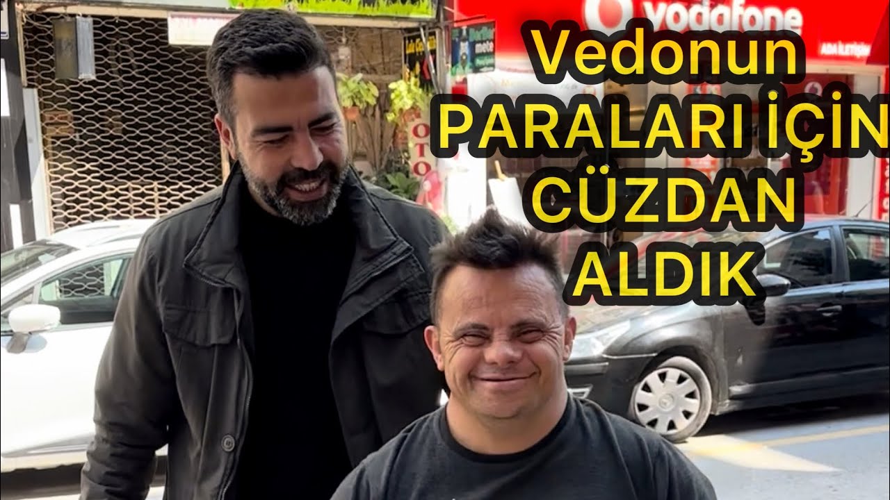 Vedo paralarını saklamak için cüzdan aldı/ vedo baba