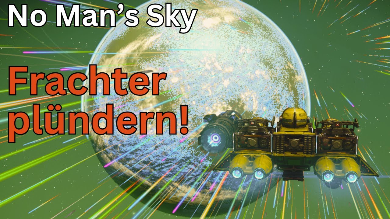 Ich plündere einen havarierten Frachter No Man's Sky Voyager