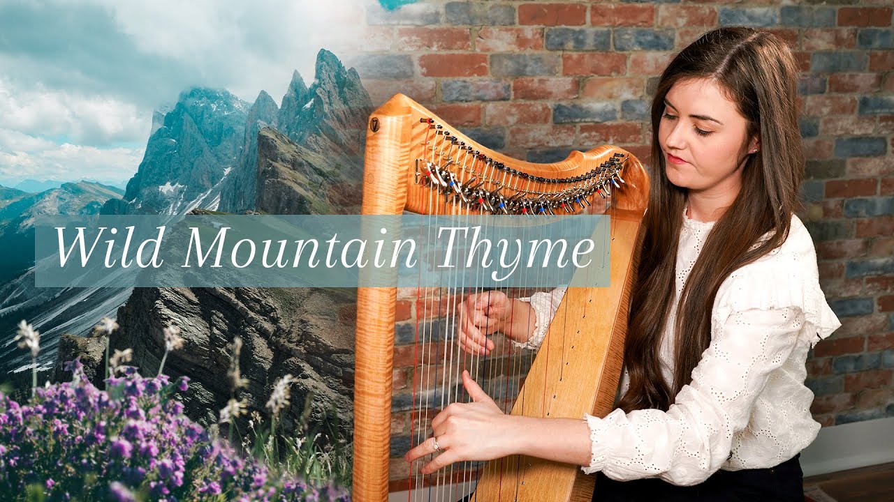 Wild Mountain Thyme (on Celtic harp)