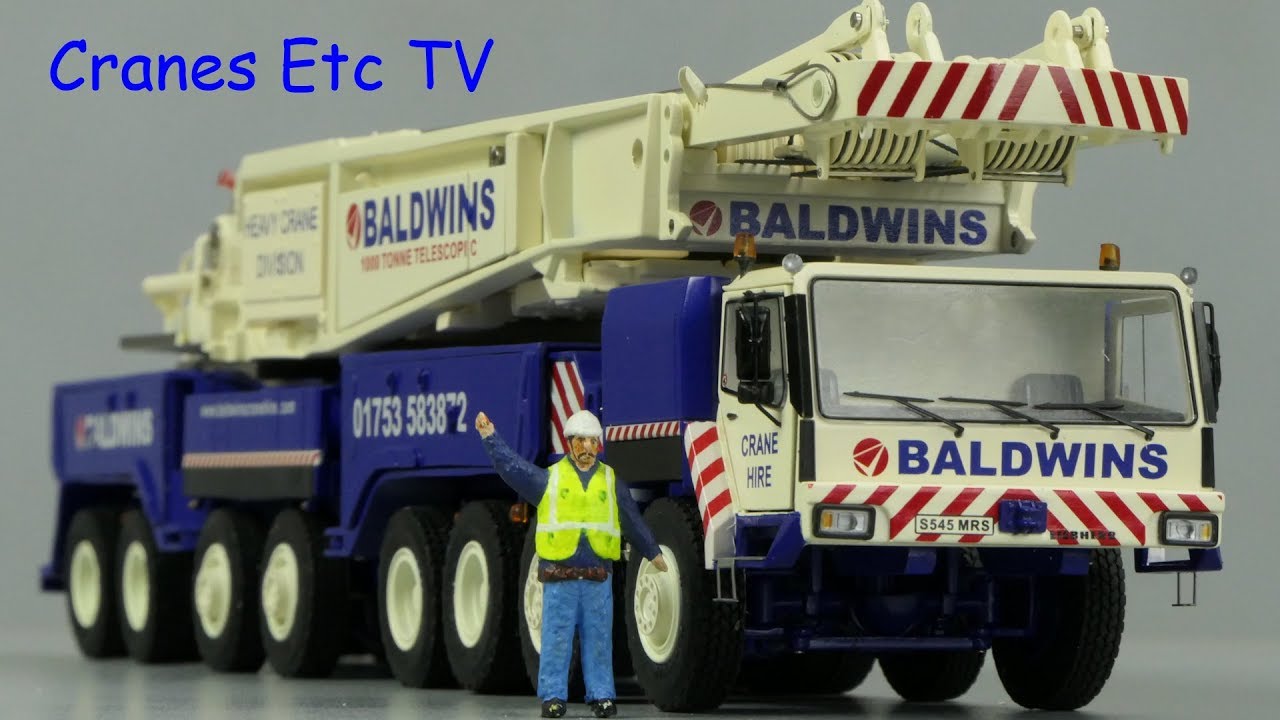 YCC LIebherr LTM 11000D Mobile Crane 'Baldwins' by Cranes Etc TV