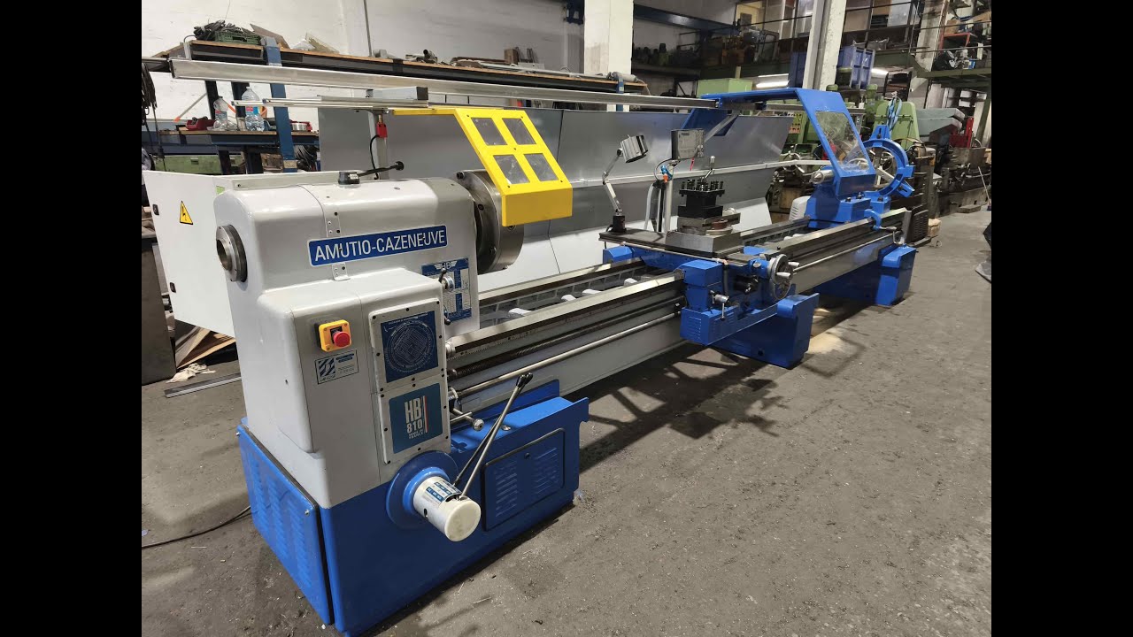 Torno Amutio Cazeneuve HB810 de 4000 reconstruido
