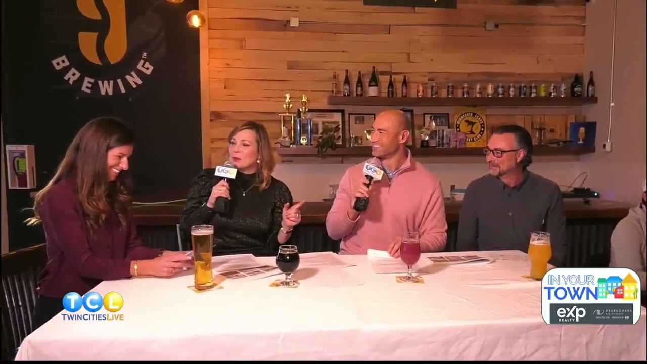 Homes in Bloomington MN | Desrochers Realty Group at Nine Mile Brewing with Twin Cities Live