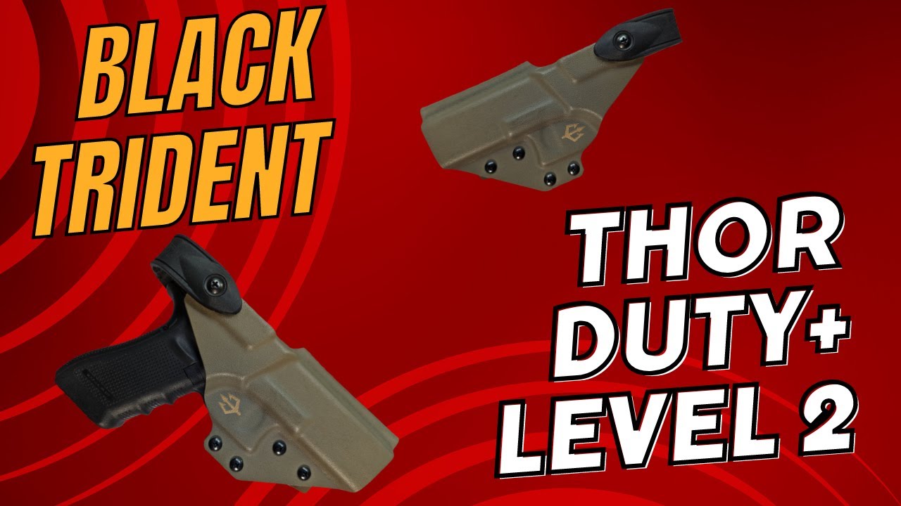 Vorstellung des Black Trident Thor Duty+ Level 2 Holster für Glock Pistolen