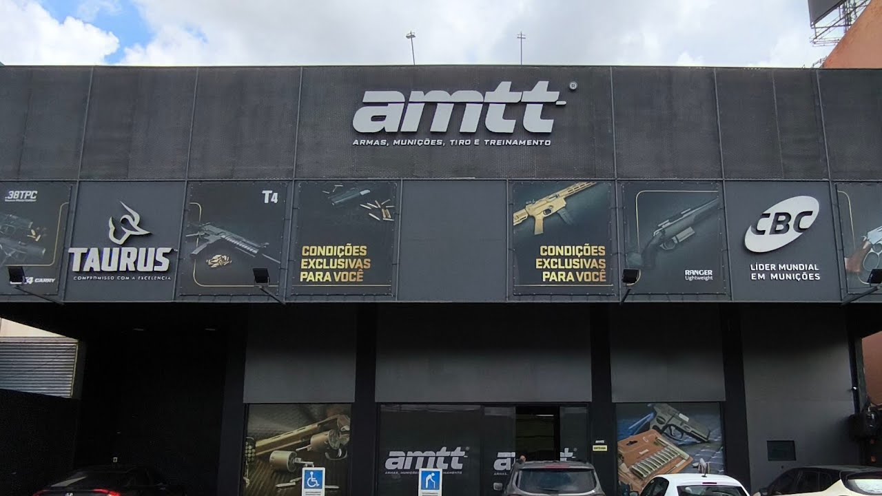 Visita á loja da Taurus/CBC AMTT Brasília-DF