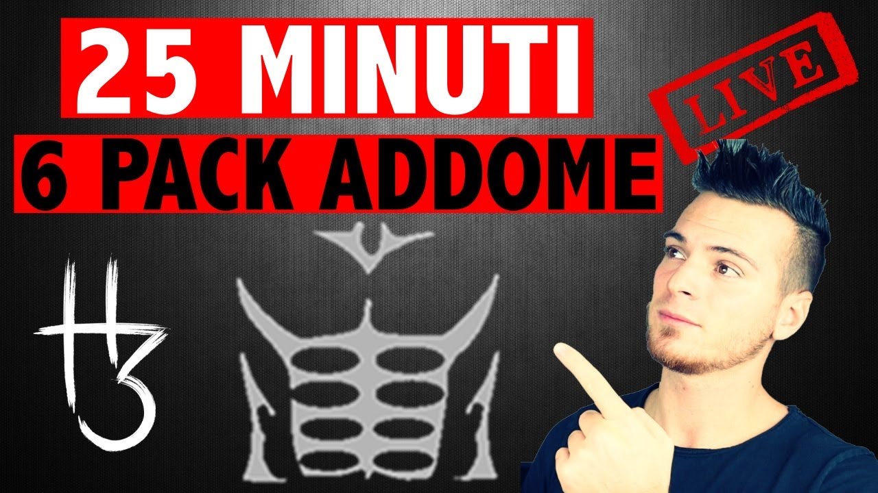 6 PACK ADDOME SCOLPITO 🔥  BRUCIAGRASSI Puoi Farlo Ovunque