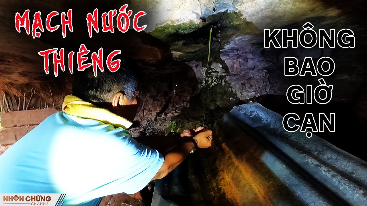 Nguồn nước kỳ lạ không bao giờ hết chảy ra từ khối đá khổng lồ nổi tiếng linh thiêng (LÀO P.13)