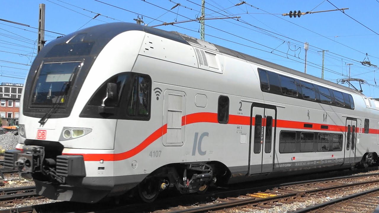 Ulm Hbf: IRE200 aus Wendlingen, Stadler Kiss IC2 und viele Züge mehr