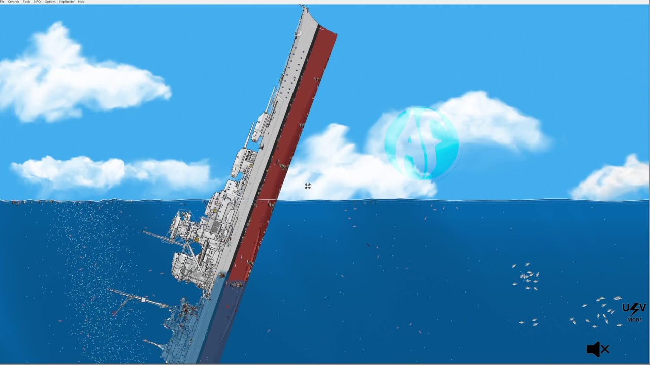 Sinking Ships in Floating Sandbox!!!