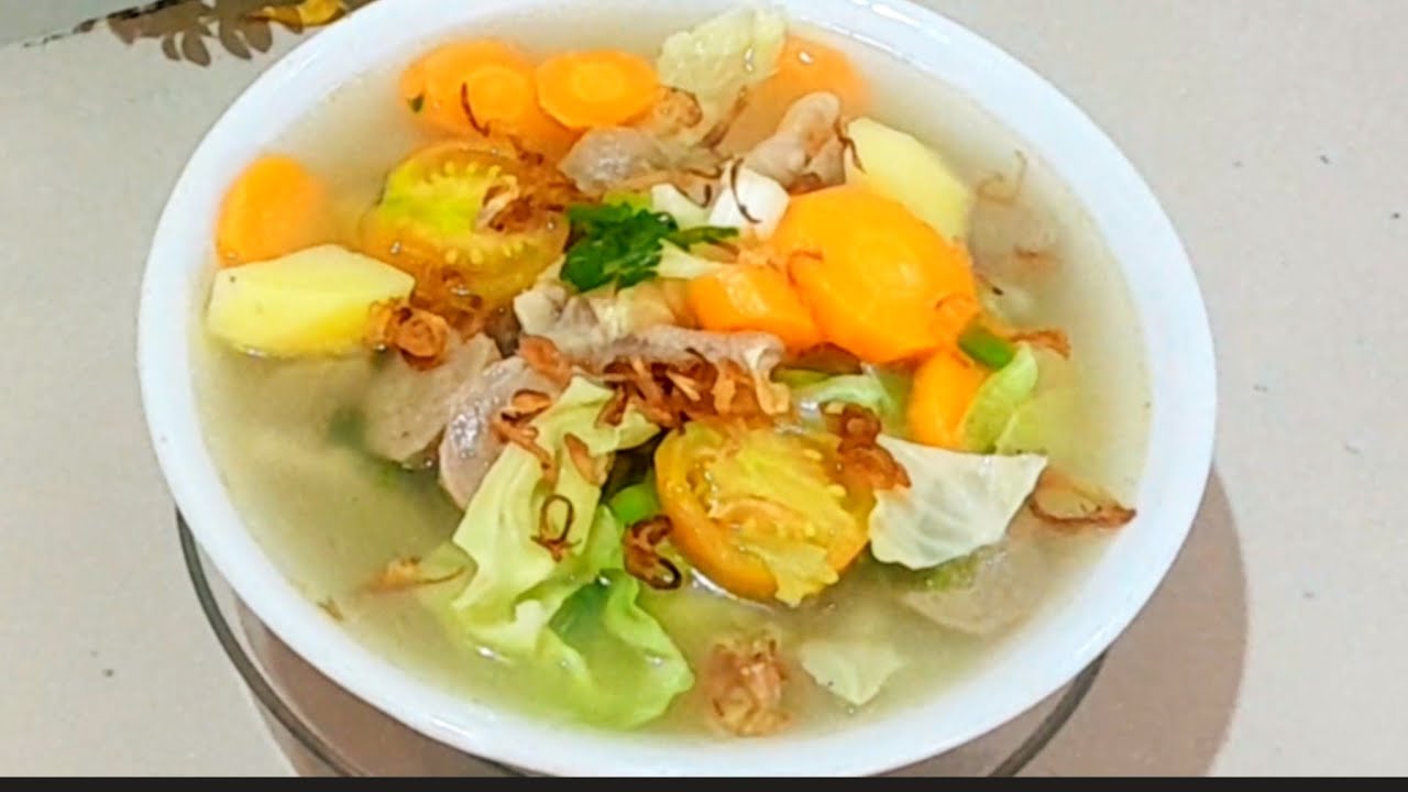 RESEP SOP  CEKER AYAM BASO YANG  SEGER BANGET UNTUK MENU BUKA PUASA