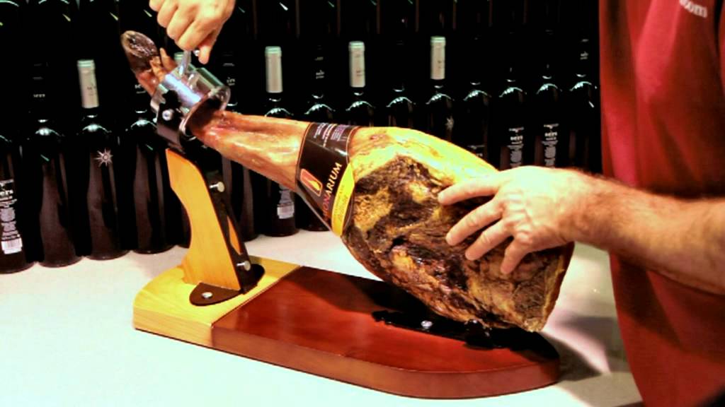 Jamonero giratorio / Rotary ham holder / Support à jambon giratoire --- Bellota3