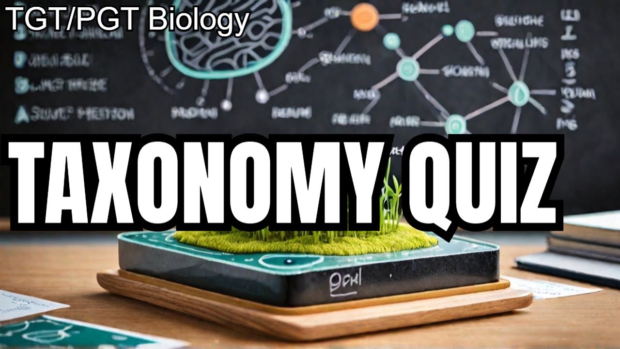 Taxonomy: Top 20 MCQs | TGT Biology | PGT Biology | LT Grade #tgtbiology #pgtbiology