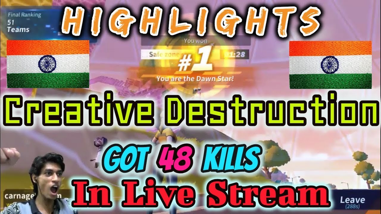 All Kills And Win | Highlights Of LIVE_22 | Creative Destruction | C. D. | HINDI