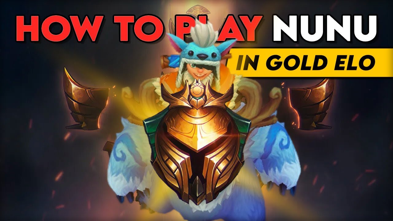 LEARN HOW TO PLAY NUNU IN GOLD ELO | S13 Jungle Nunu Gameplay & Guide