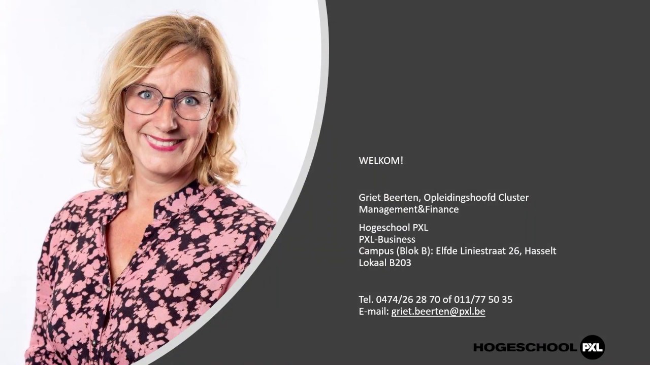PXL-Bachelor Bedrijfsmanagement allround