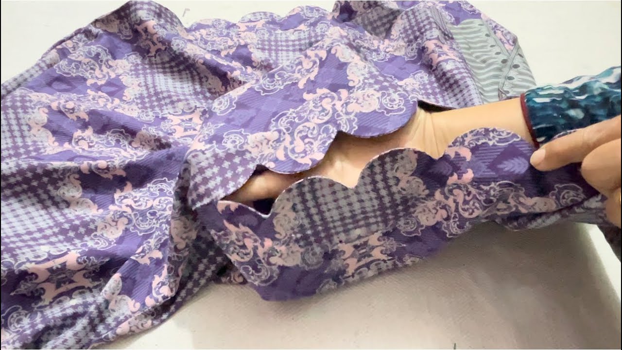 Unique cutwork on qameez slit/chalk.complete stitching اتنا اچھا طریقہ آپ کوکسی نے نہیں بتایا ہوگا