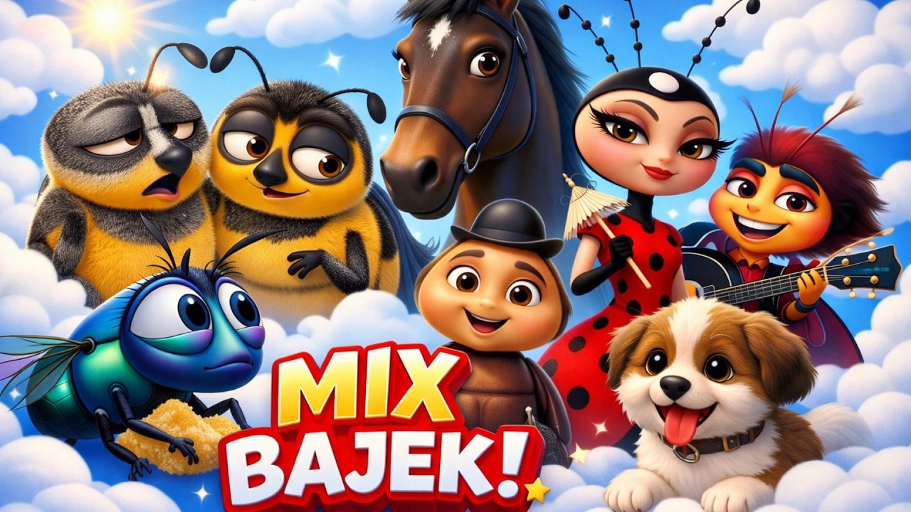 🪲 MIX BAJEK DLA DZIECI | Sobotnie Terabajki 🌟