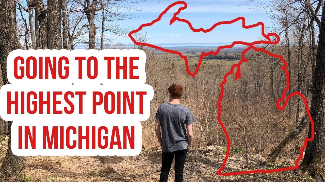 GOING TO THE HIGHEST POINT IN MICHIGAN - Mount Arvon, MI