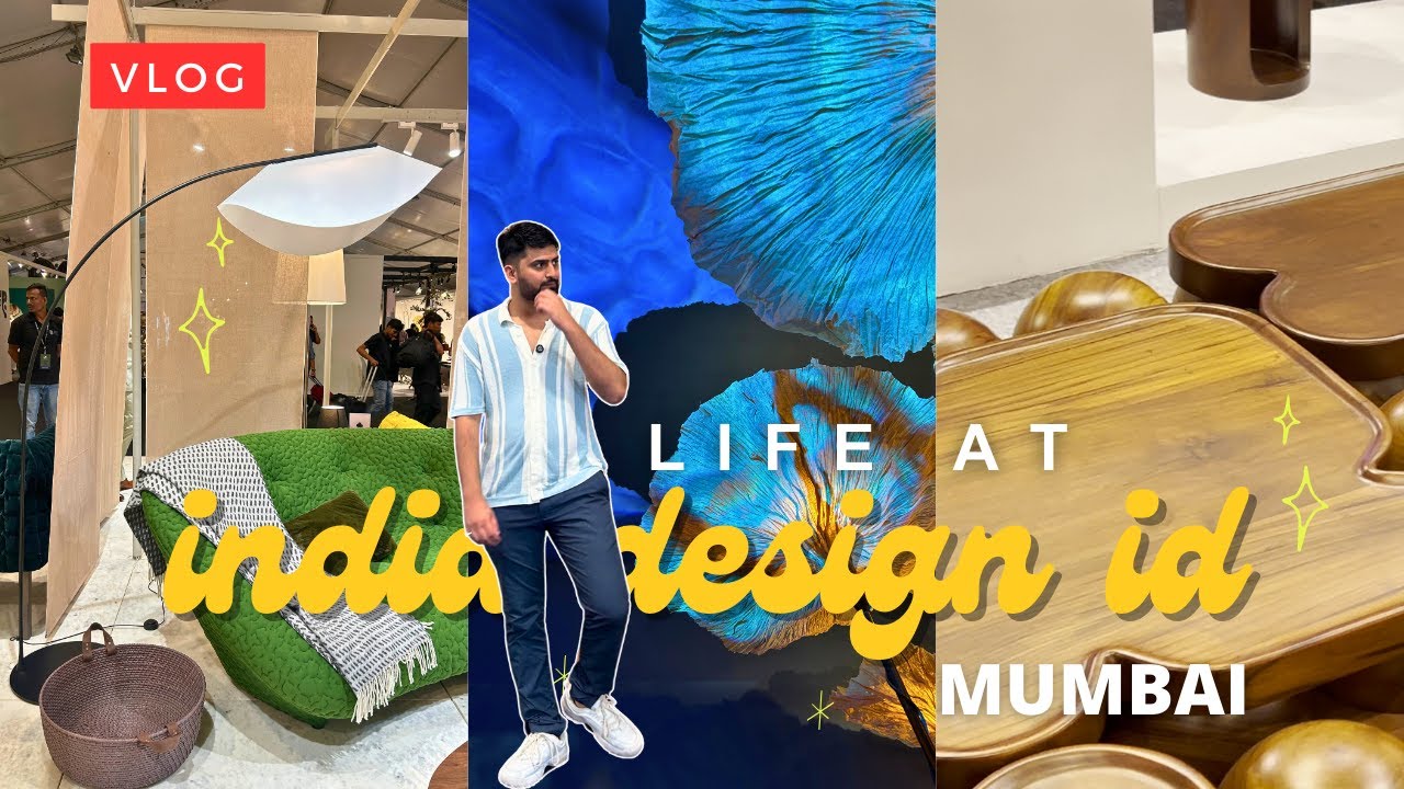 My Day at India Design ID Mumbai 2024 | VLOG