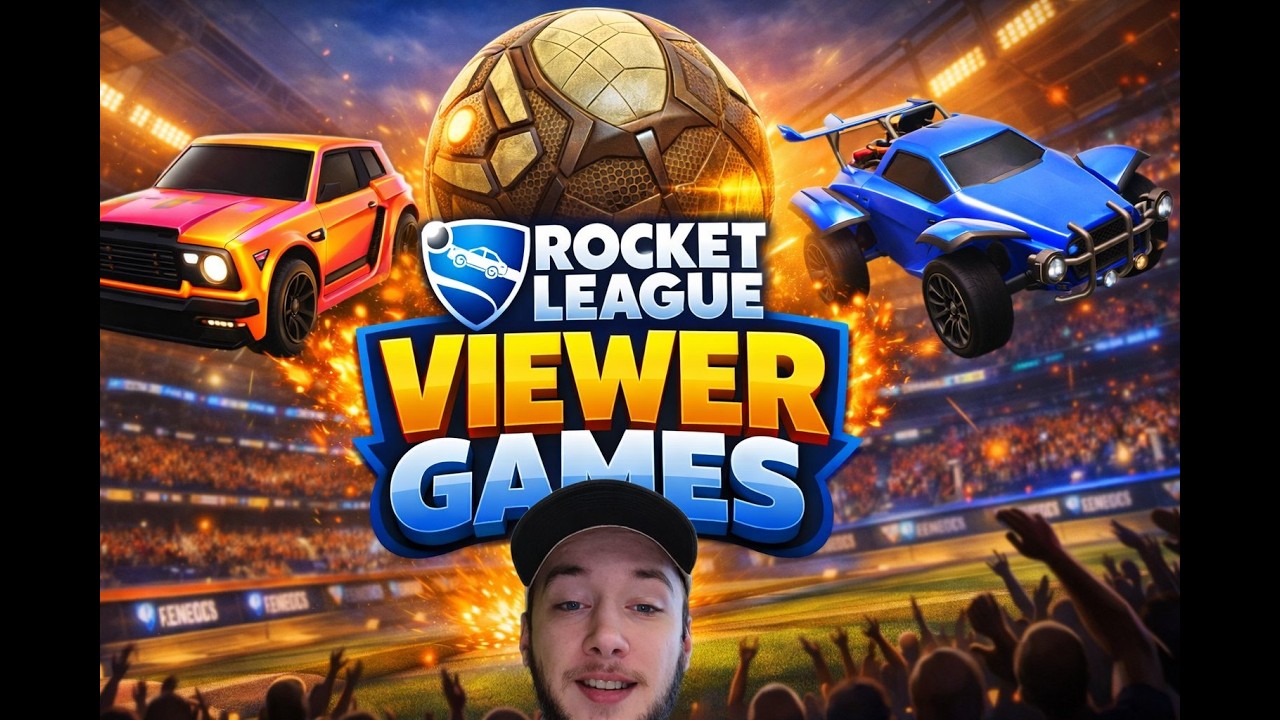 🔴 Rocket League Viewer Games | LIVE