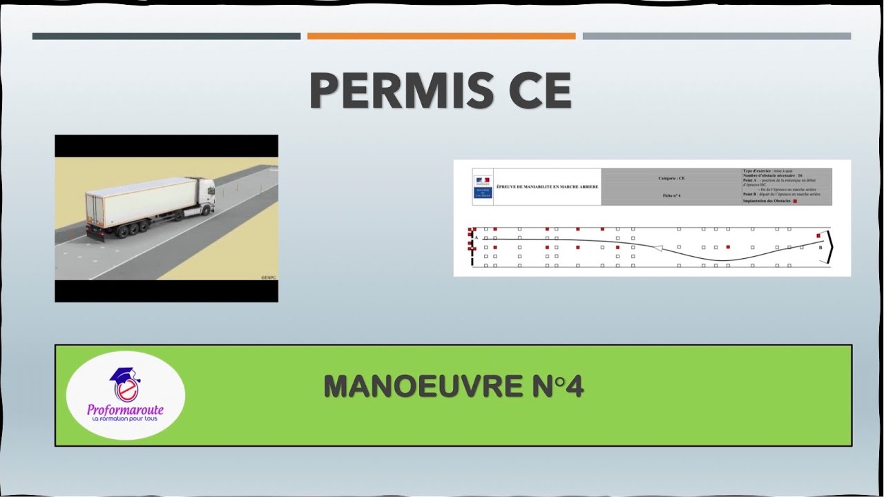 PERMIS CE - Manoeuvre Piste 4 (2022)