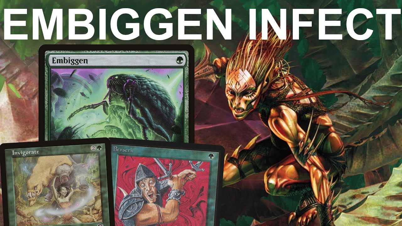 EM-POISONED! Legacy Simic Embiggen Infect. Unfinity Pump Spell for Phyrexian Inkmoths! Berserk MTG