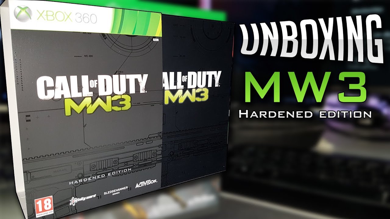 Unboxing: Call Of Duty Modern Warfare 3 HARDENED EDITION after 7 years Xbox one/360 MW3