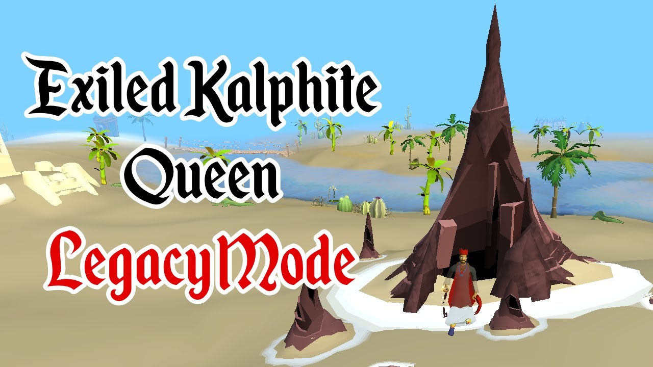 RS3 Solo Exiled Kalphite Queen in Legacy Mode
