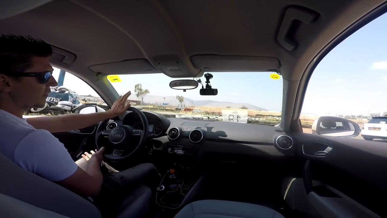 Testing my audi a1 in karting track