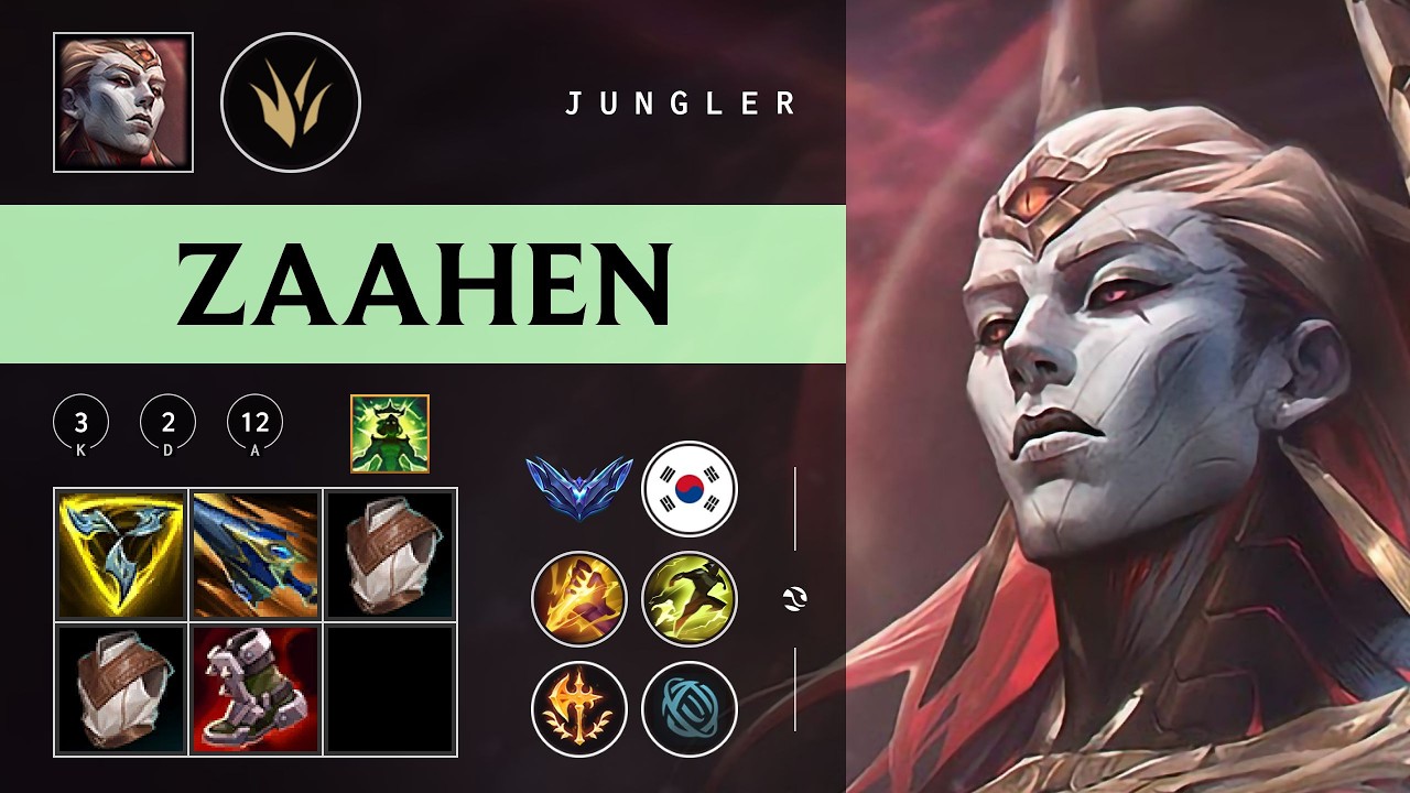 Zaahen Jungle vs Graves - KR Diamond Patch 26.03