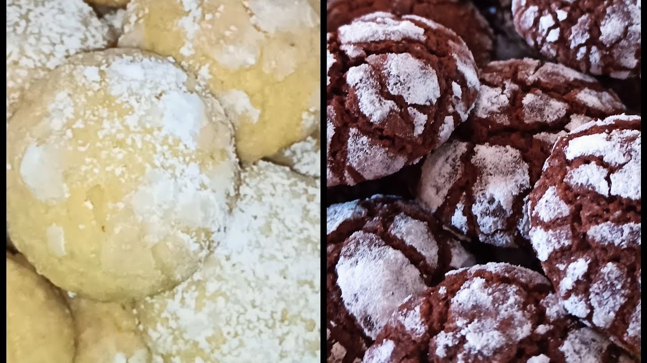 Jemn&eacute; pomarančov&eacute; crinkles s bielou čokol&aacute;dou / Soft orange crinkles with white chocolate