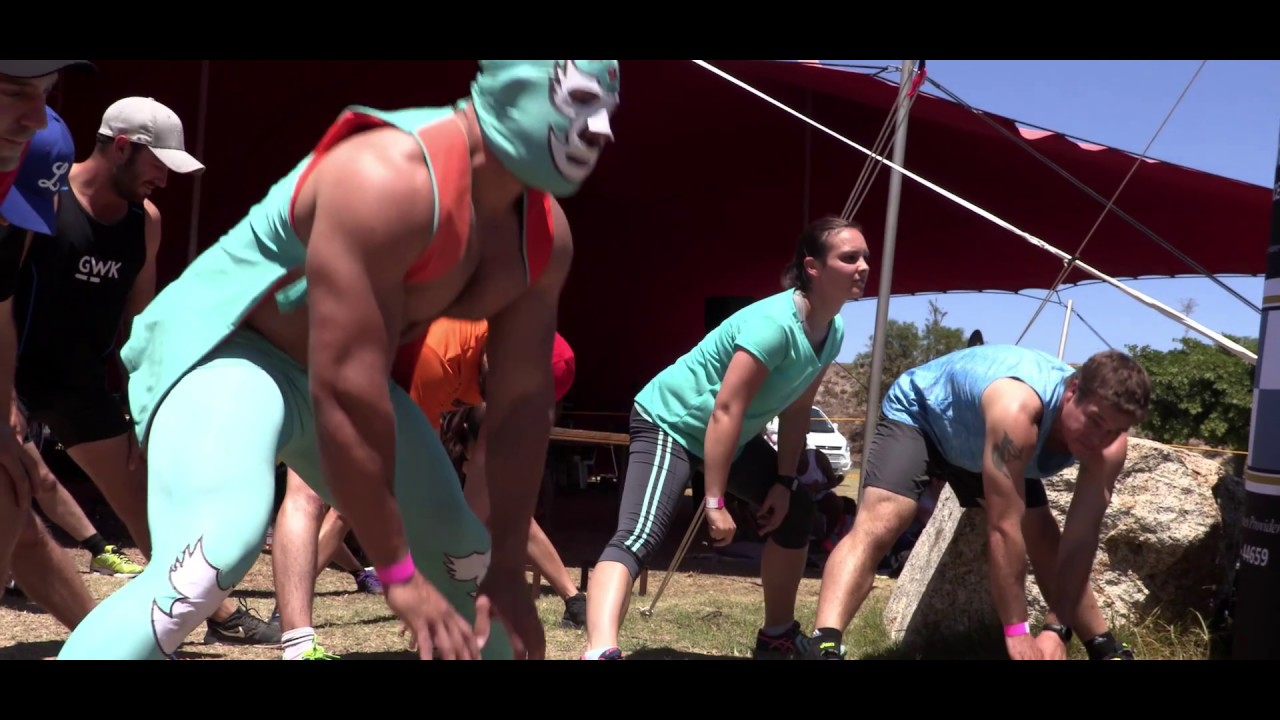 The Grind Obstacle Course Race at the Cape Town Ostrich Ranch