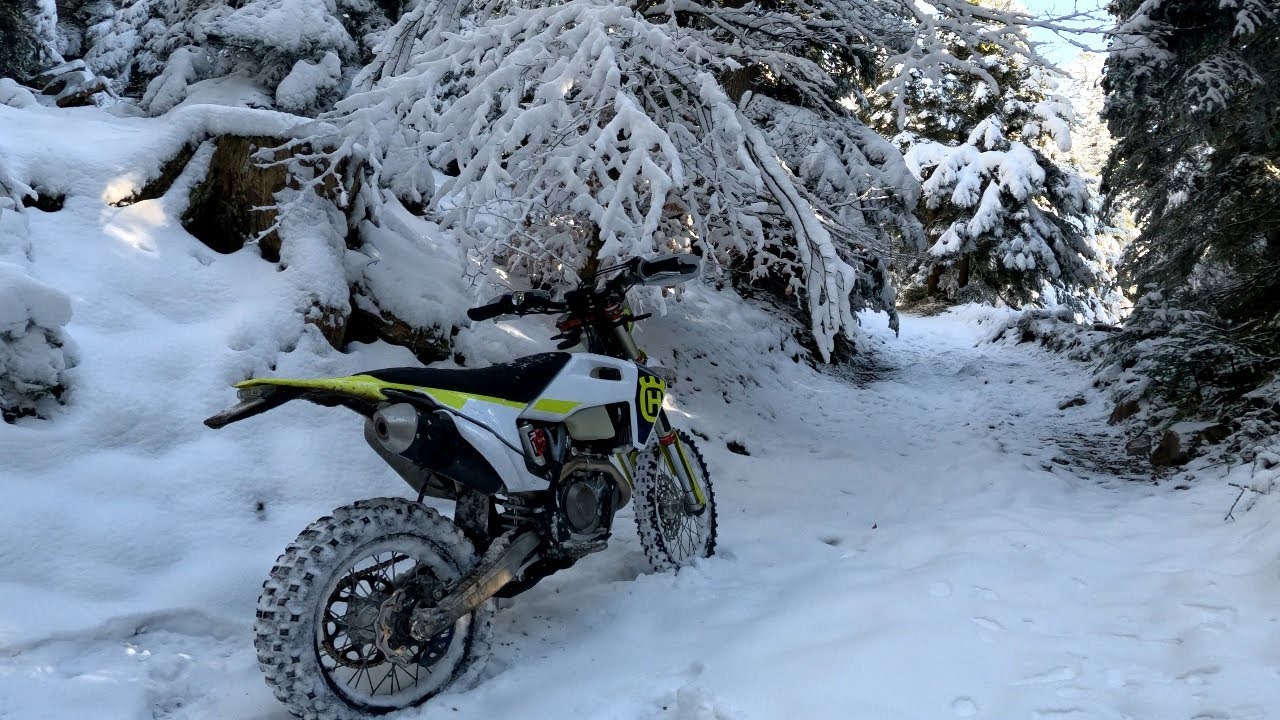 Enduro Vlog 4 : Sortie dans la neige !