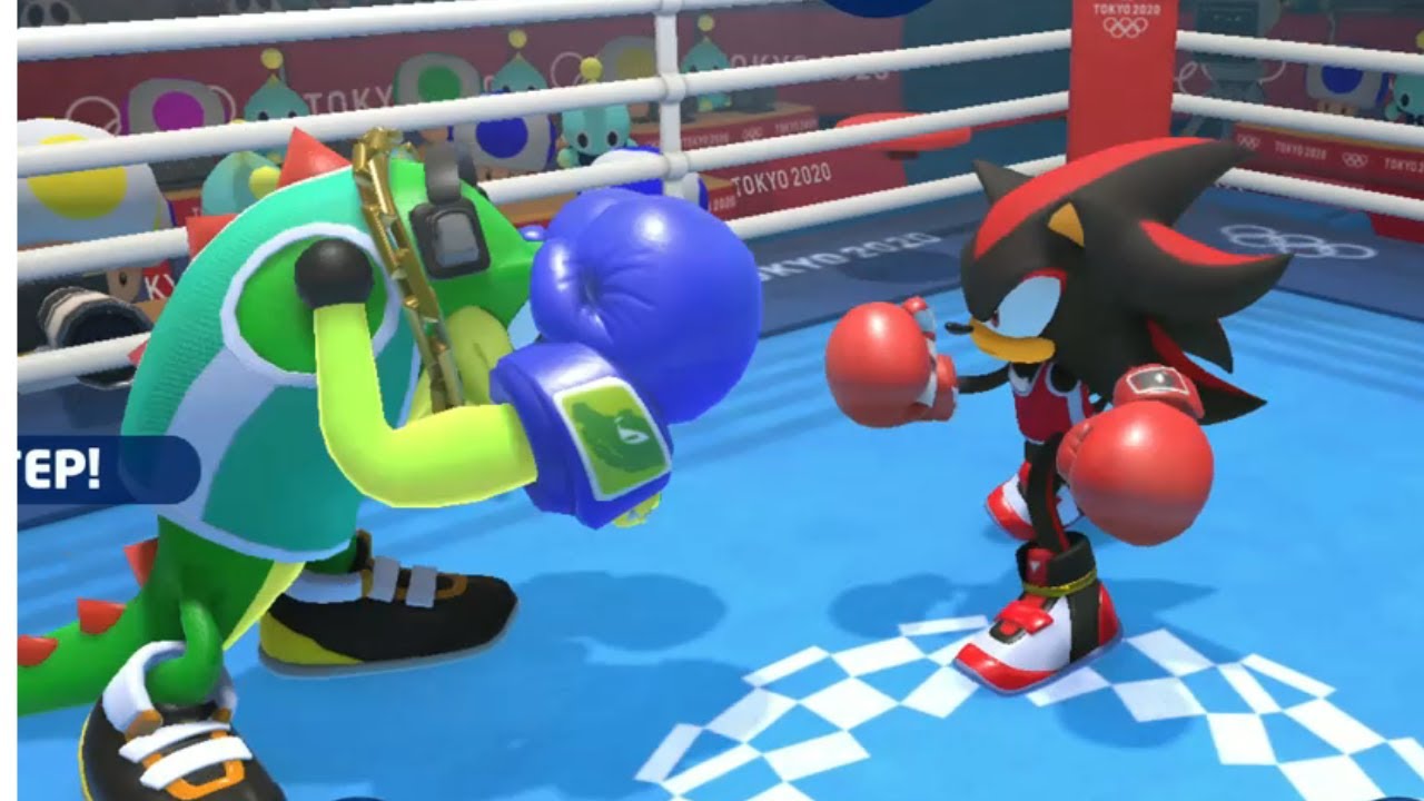 MARIO & SONIC AT THE OLYMPIC GAMES Vector  - Table Tennis & Boxing