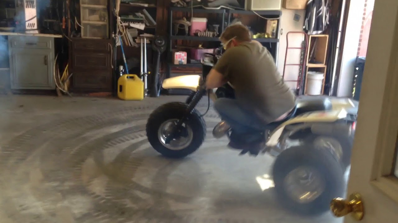 Yamaha Tri-Z garage sweep.