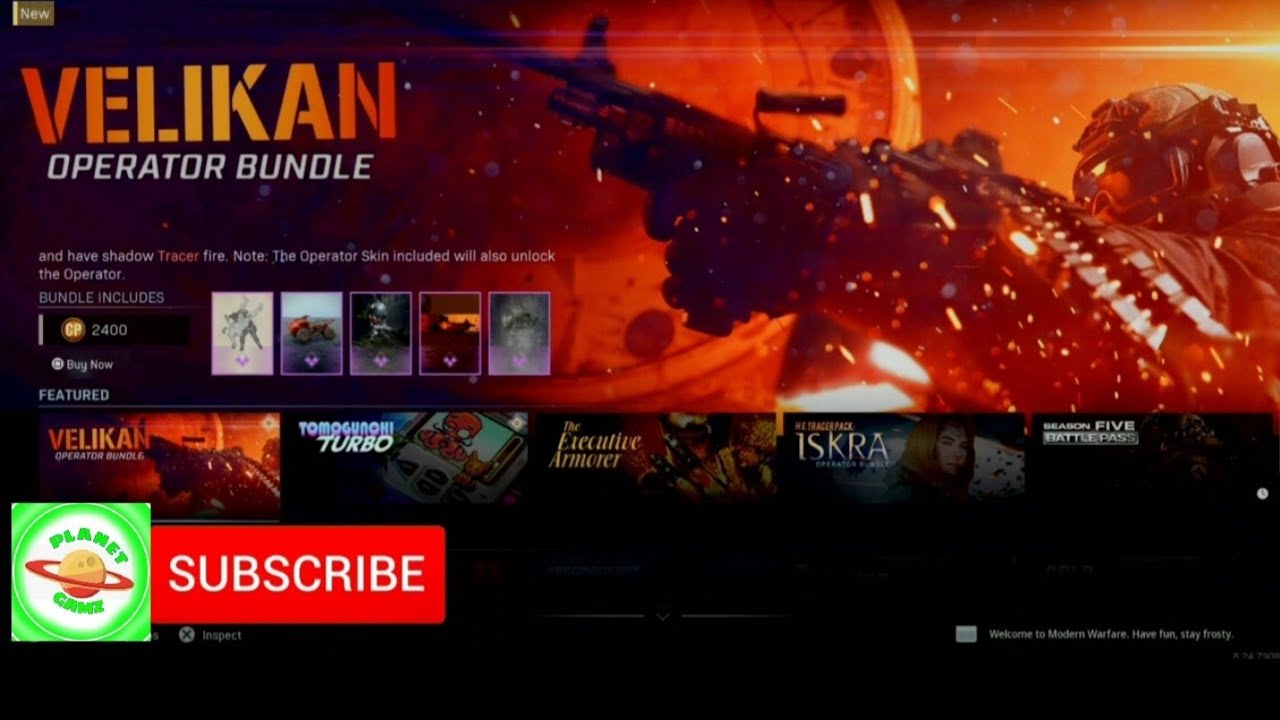 Velikan Operator Bundle Pack - Call of Duty Modern Warfare
