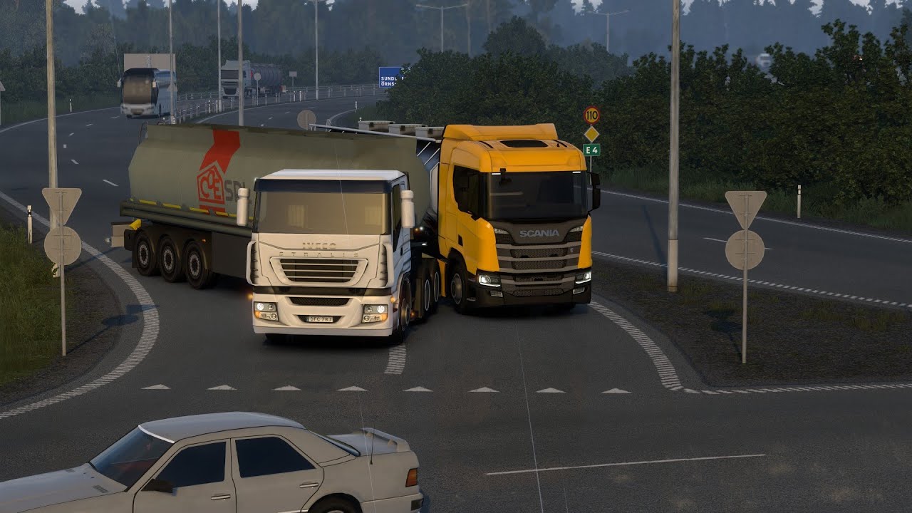 ETS2 - Эпизод 108 - От Скеффельтеи, Швеция до Аяччо, Франция. Часть 6 - Порто Веккьо