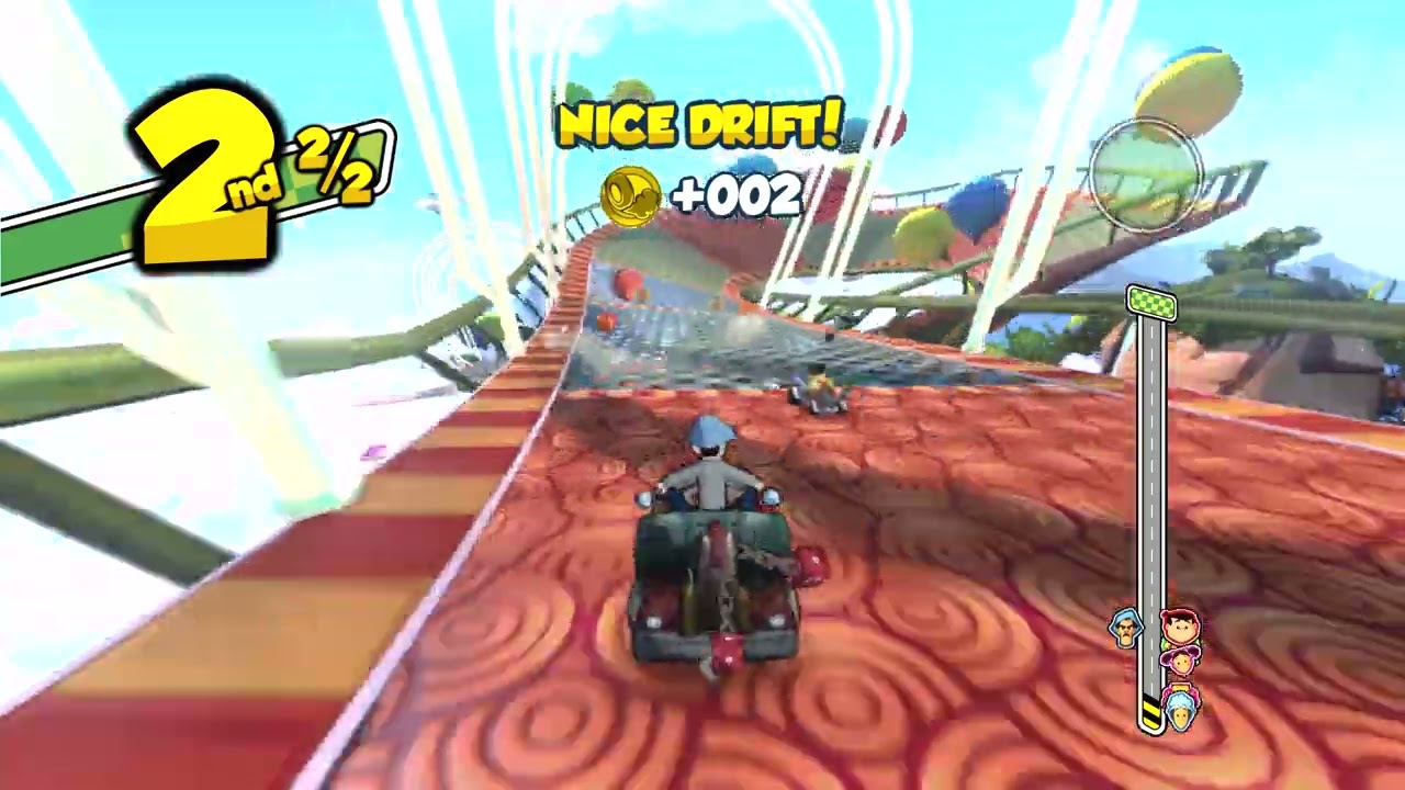 Mr Raymond gameplay in Brazilian Sky - El Chavo Kart