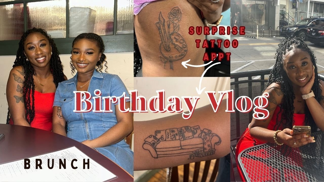 THE ARCHIVES: Surprising My Sister For Her Birthday! Tattoos, Brunch, & More| JAMARI EREECE