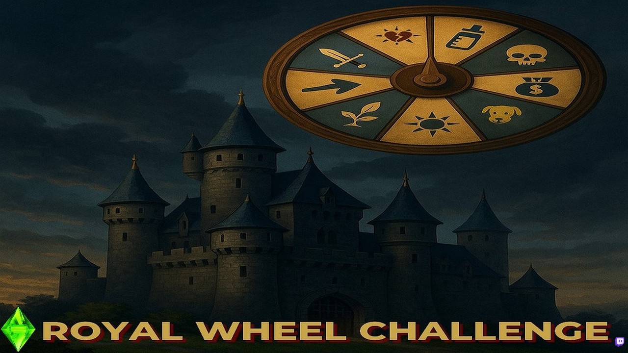 GROS TRAVAUX DANS LE CHÂTEAU ✦ Sims 4 (Royal Wheel Challenge)