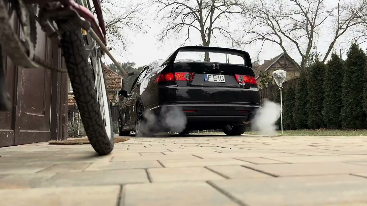 Honda Accord 2007 CL9 VII Type-S Toda Racing High Power Exhaust Sound K24A3 TSX Acura