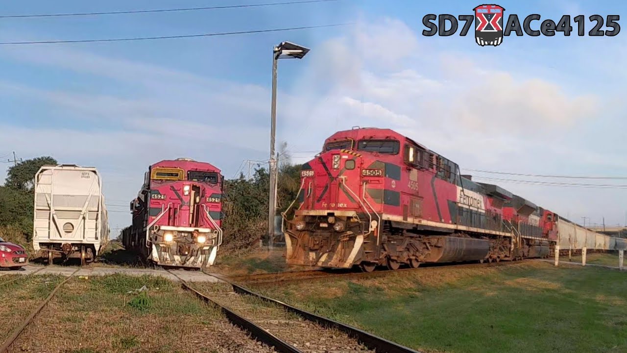 TREMENDO EFECTO!!! Tren Reduce la Velocidad y se FRENA en seco🚂 8 Trenes Largos + Remotas y Turnos🚂