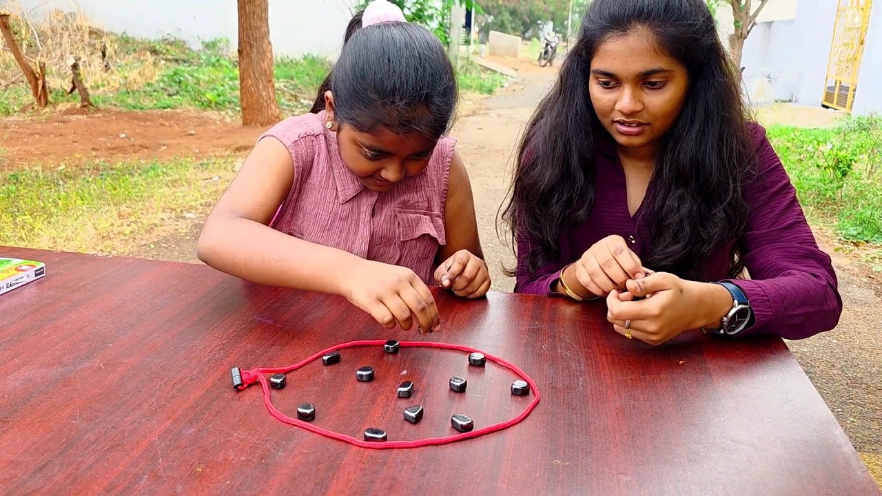 A Two Player Magnetic Sizzle Game 😱👍Diyaishwarya I UNBOXING I DIY 