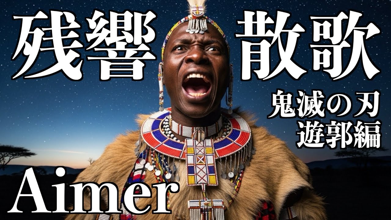 アフリカにも残響！と叫んでいる方がいました。