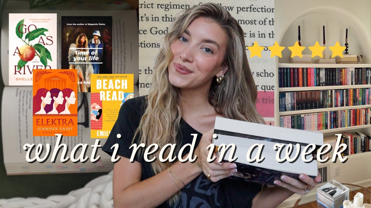 what i read in a week: how I annotate, time of your life book review & more!