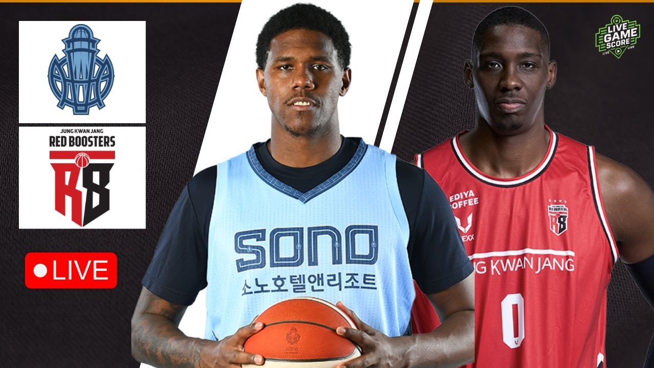 🏀 LIVE: GOYANG SONO SKYGUNNERS vs ANYANG JUNGKWANJANG RED BOOSTERS | KBL | PLAY BY PLAY | LIVE SCORE