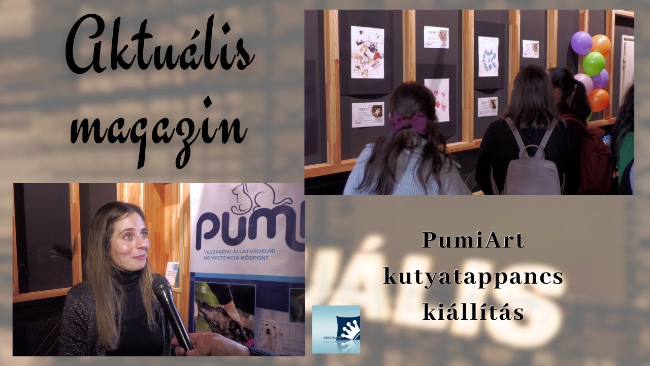 Kutyatappancs festmények kiállítása az egyetemen | Aktuális magazin 2025.12.12.
