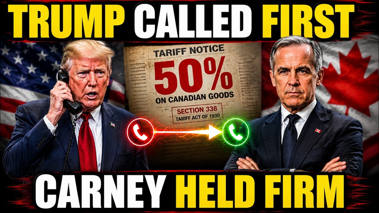 TRUMP CALLED CARNEY FIRST &mdash; Canada Refused to Blink as His 50% Tariff Strategy Starts to Backfire