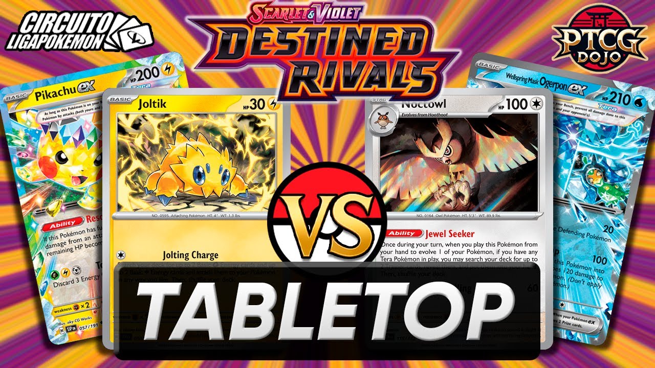 Joltik Box vs Tera Box| Destined Rivals | Tournament Finals | Match BO3 Tabletop Gameplay