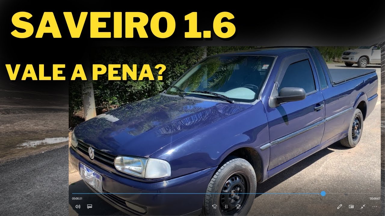 VW Saveiro 1.6  ano 99 Compensa? Qual consumo do Saveiro 1.6?