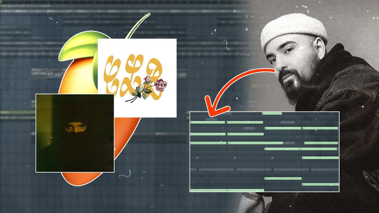 HOW OZ MAKES FIRE SAMPLED BEATS  FOR DRAKE (CERTIFIED LOVER BOY) | FL Studio Tutorial